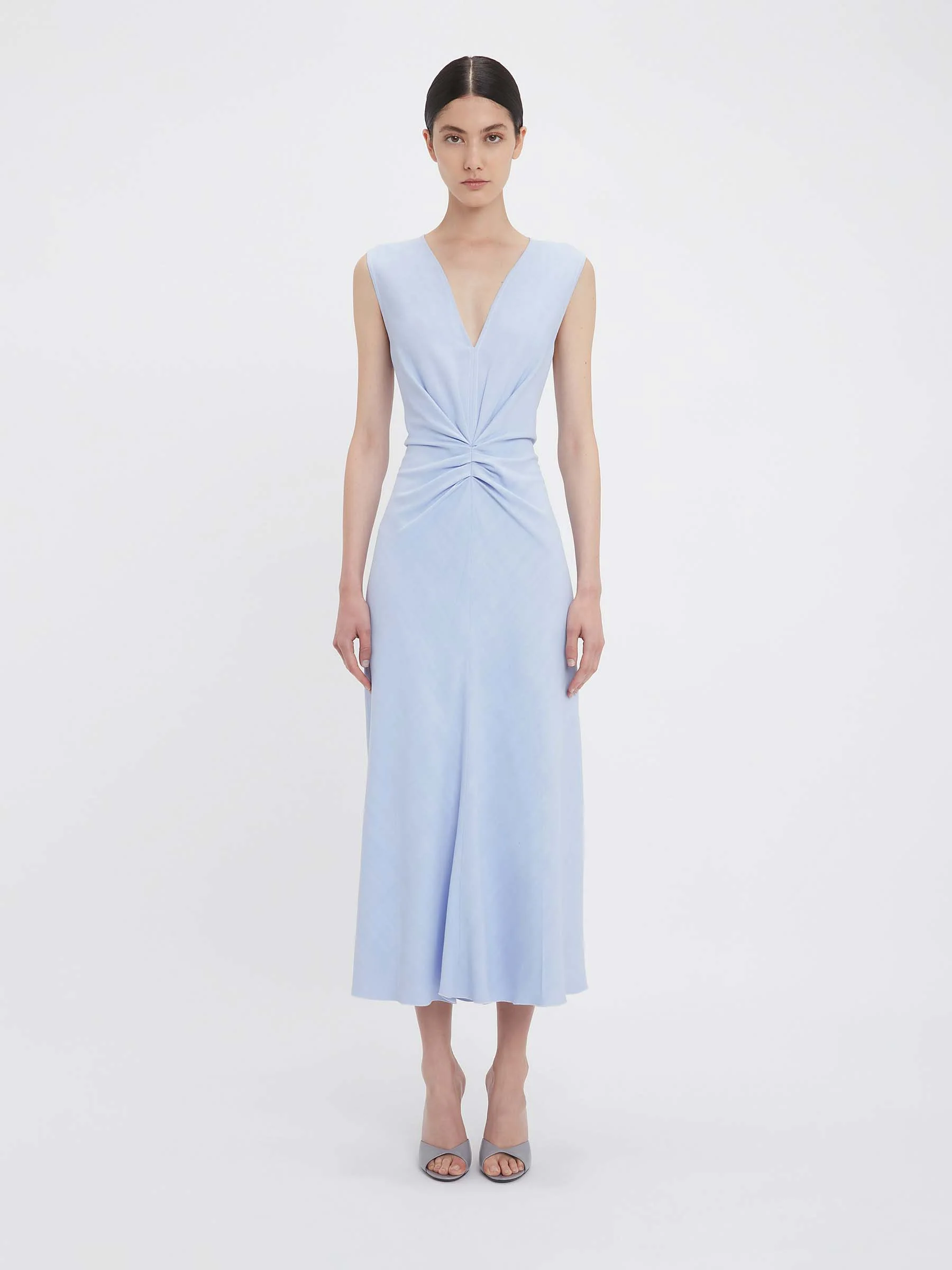 Vestido Midi Fruncido - Imagen 3