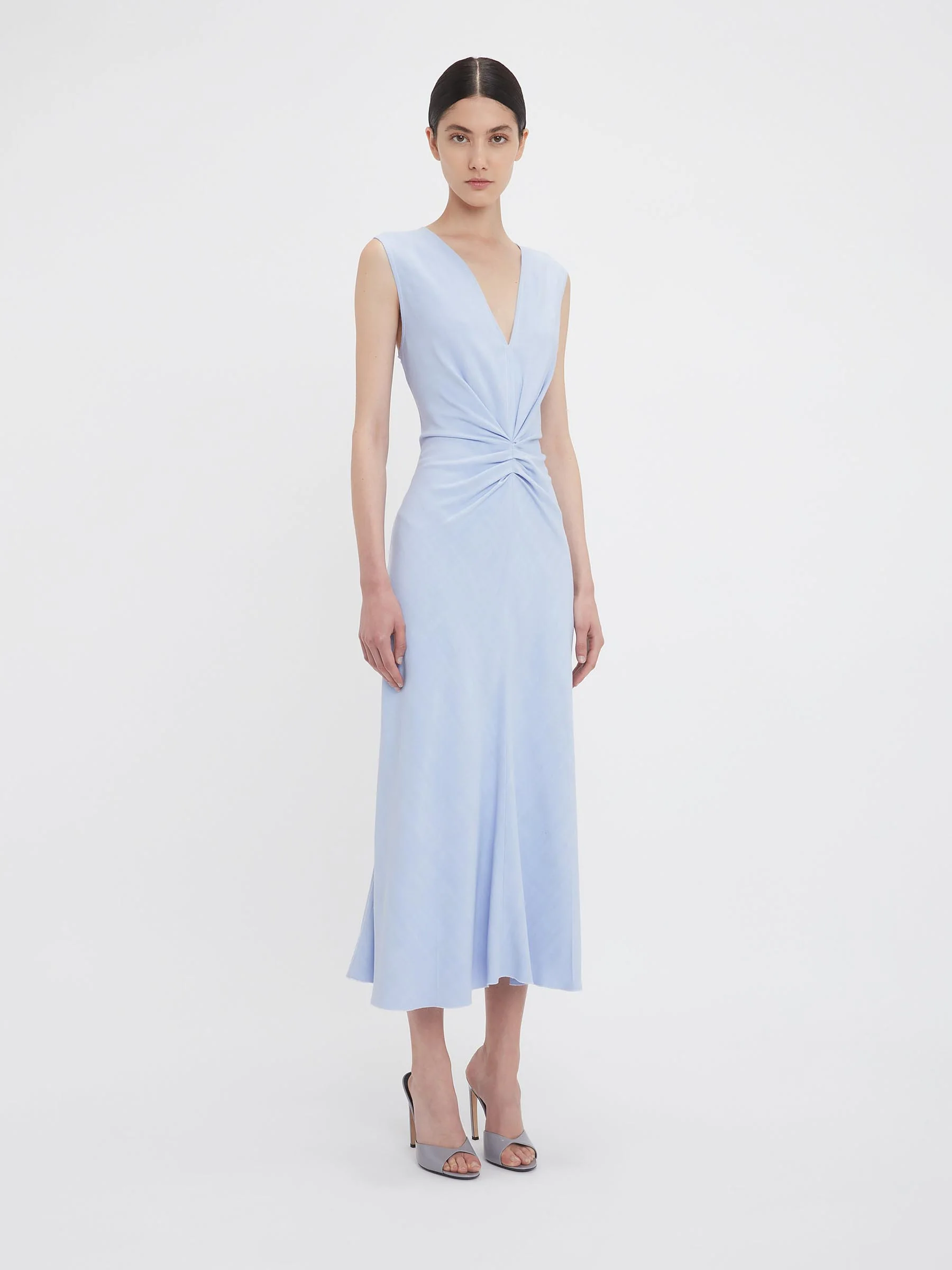 Vestido Midi Fruncido - Imagen 4