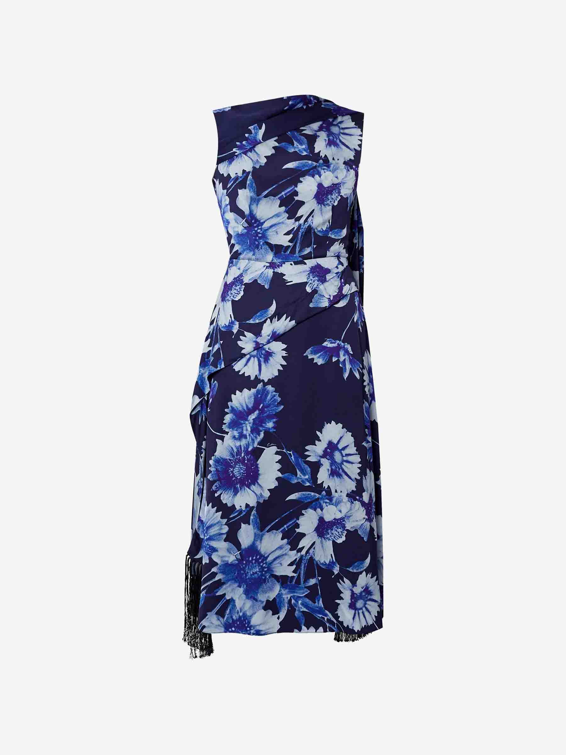 Vestido Midi Drapeado