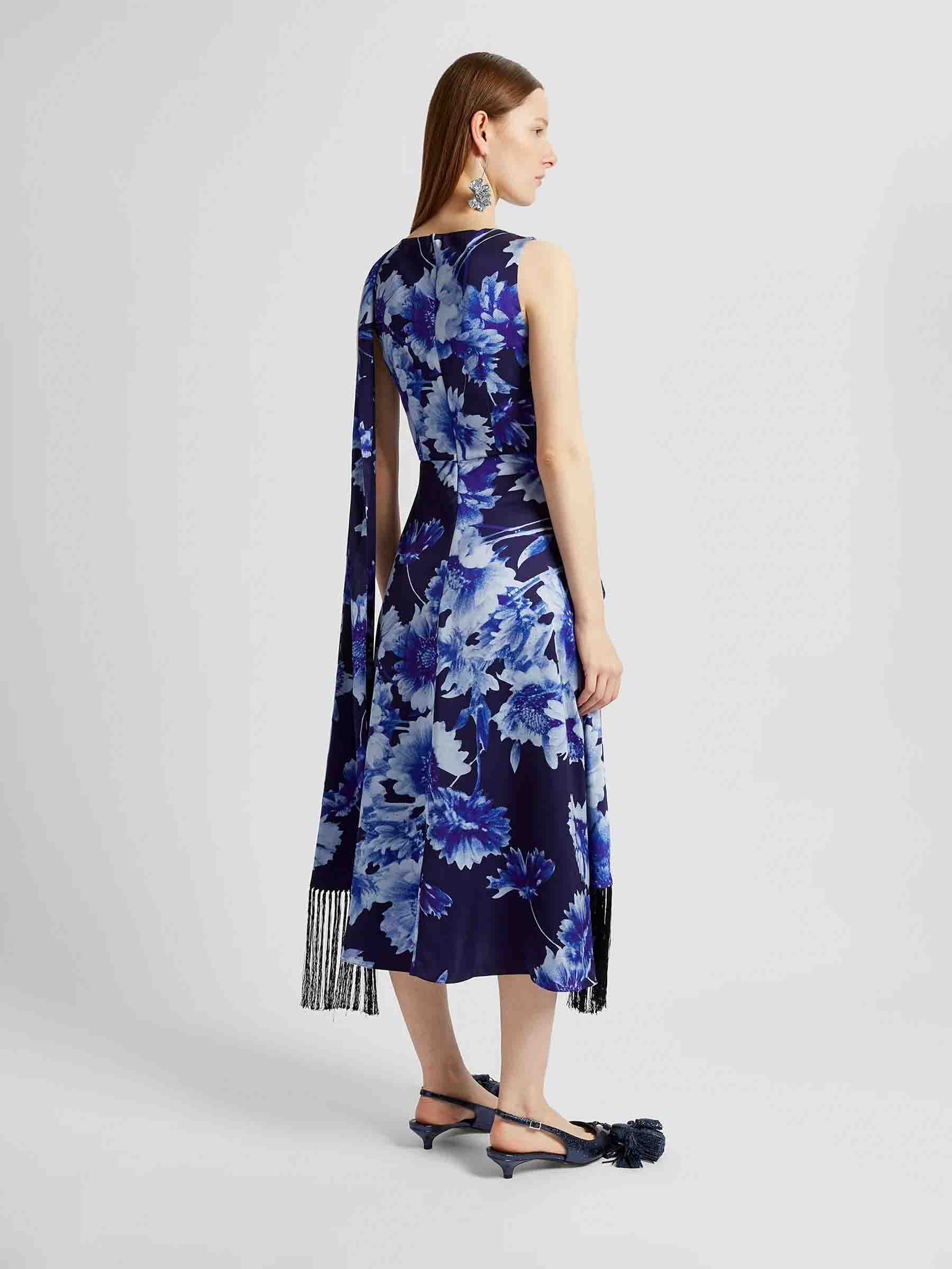 Vestido Midi Drapeado - Imagen 3