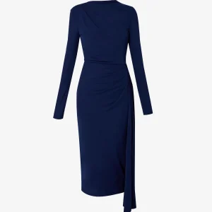 Vestido Midi Drapeado