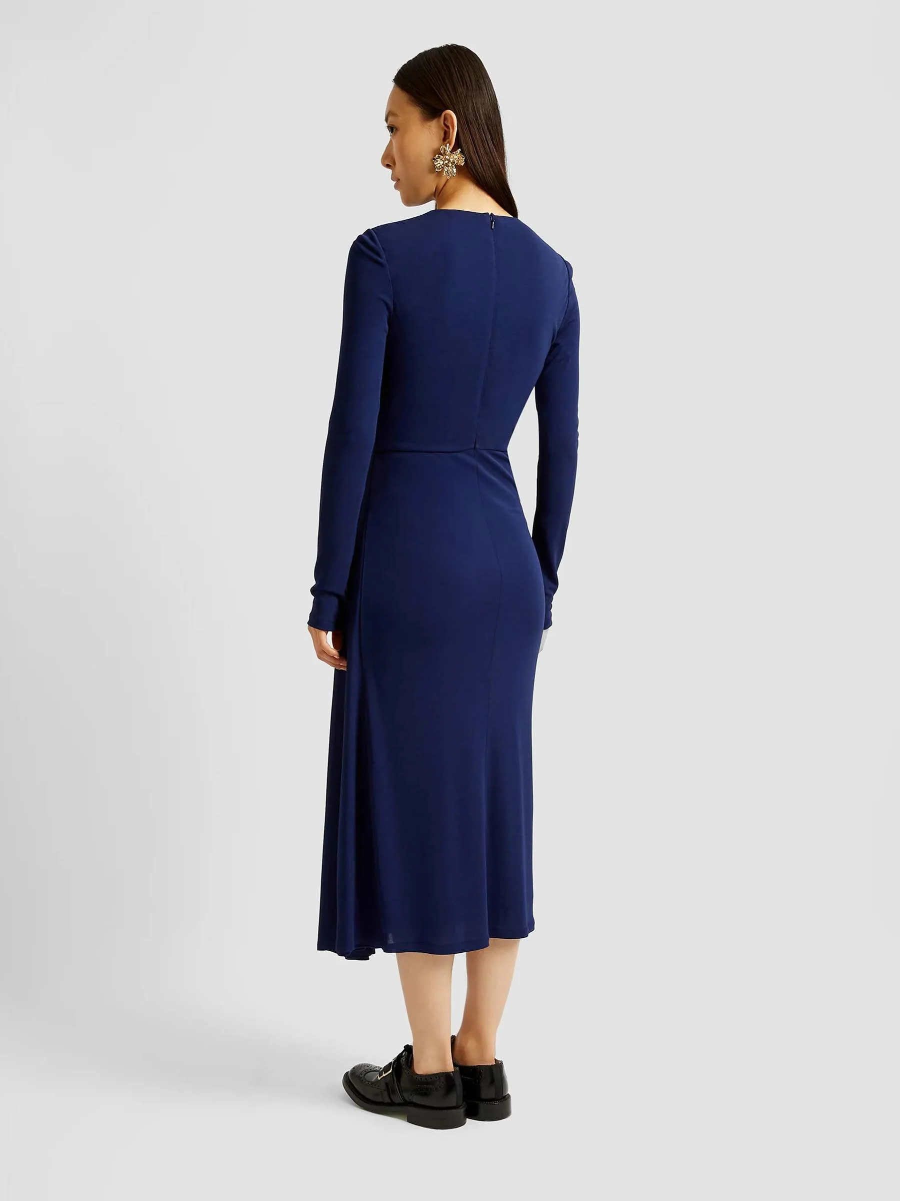 Vestido Midi Drapeado - Imagen 3