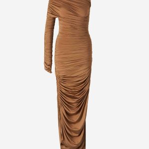 Vestido Maxi Fruncido