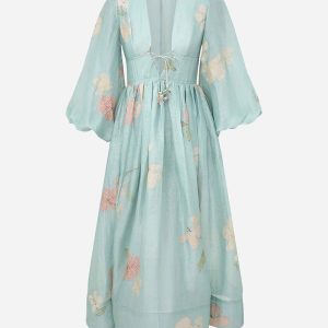 Vestido Midi Illuminate Drawn