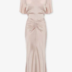 Vestido Midi Fruncido