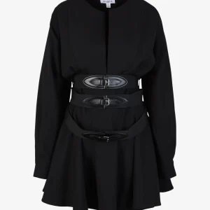 Vestido Lana Hebilla