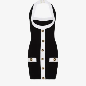 Vestido Punto Contraste