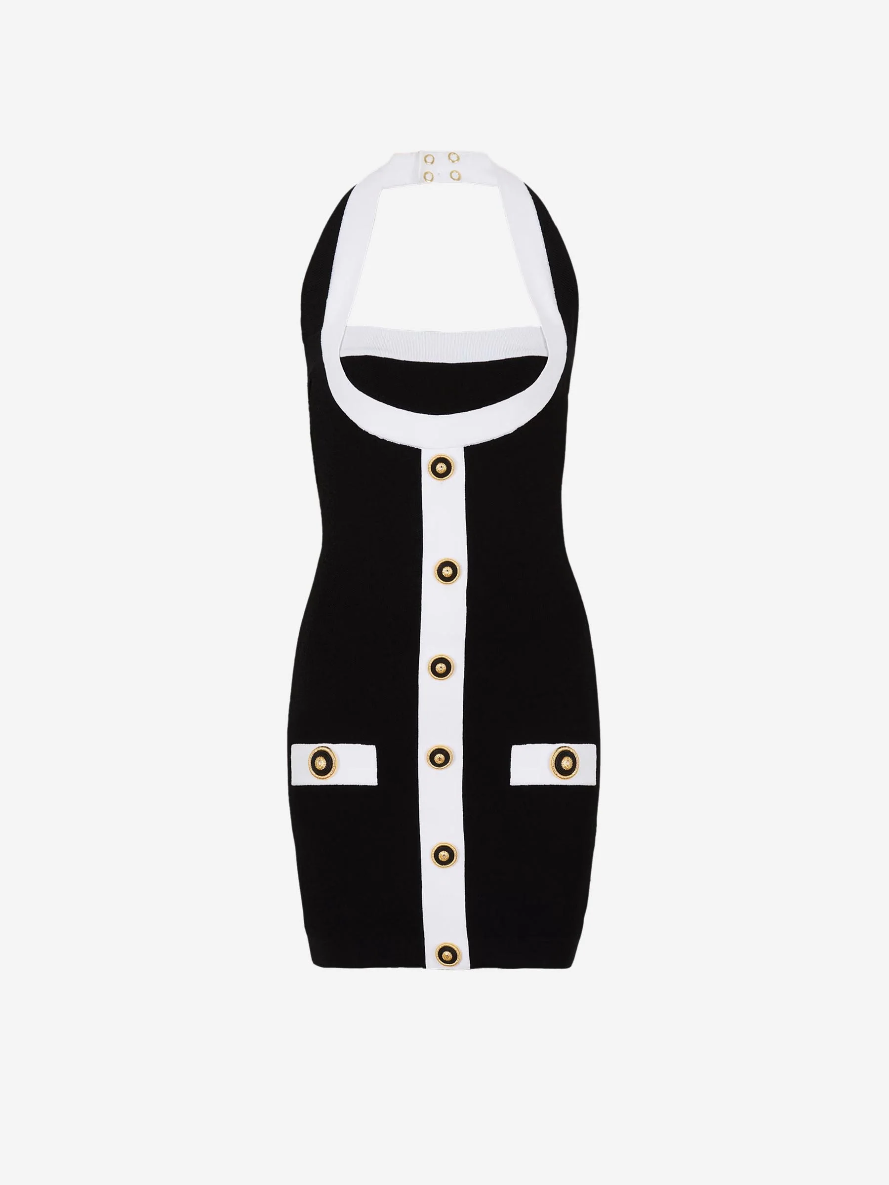 Vestido Punto Contraste