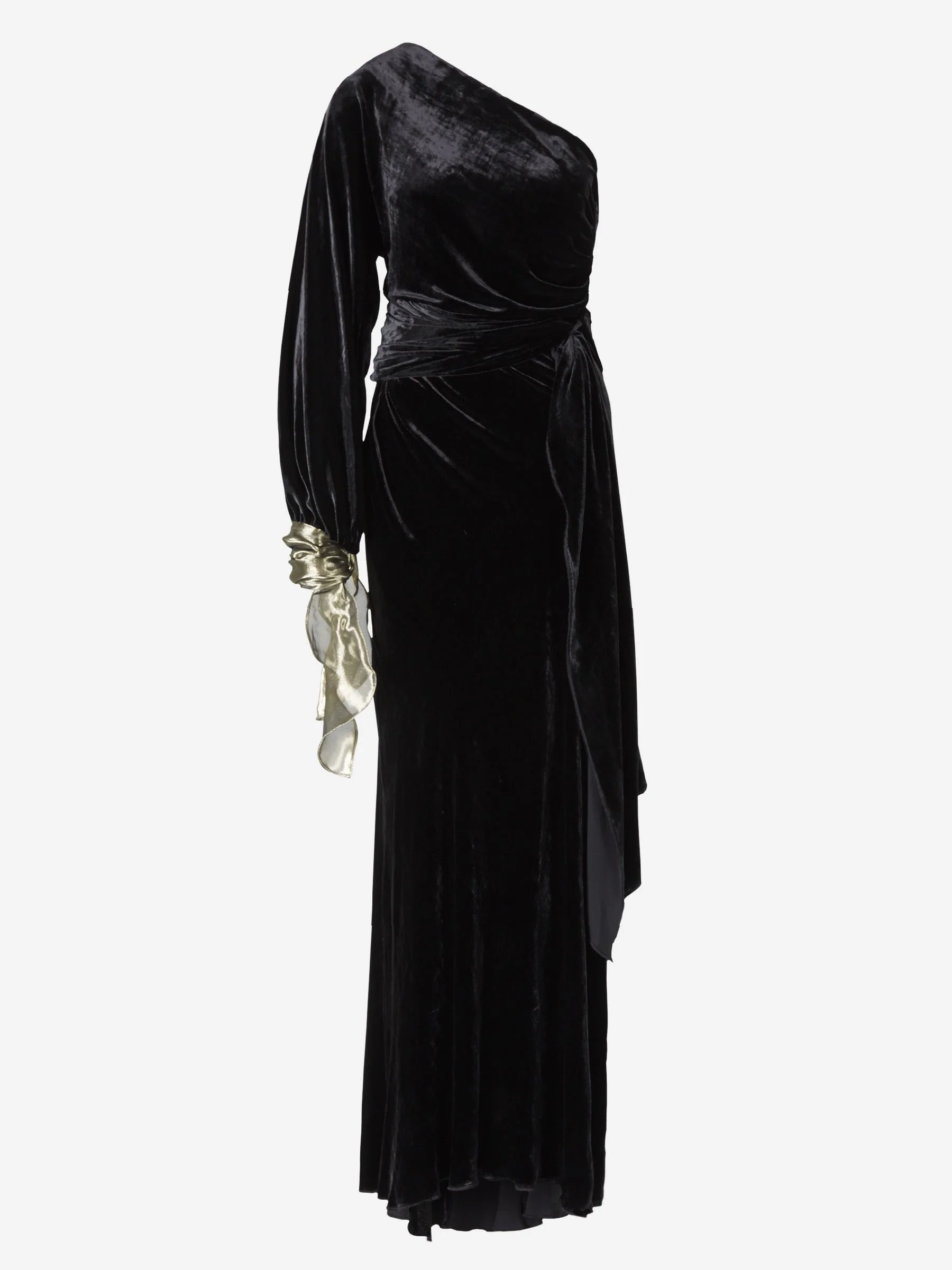 Vestido Maxi Terciopelo