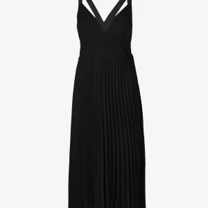 Vestido Midi Plisado