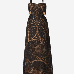 Vestido Guipur Fosil