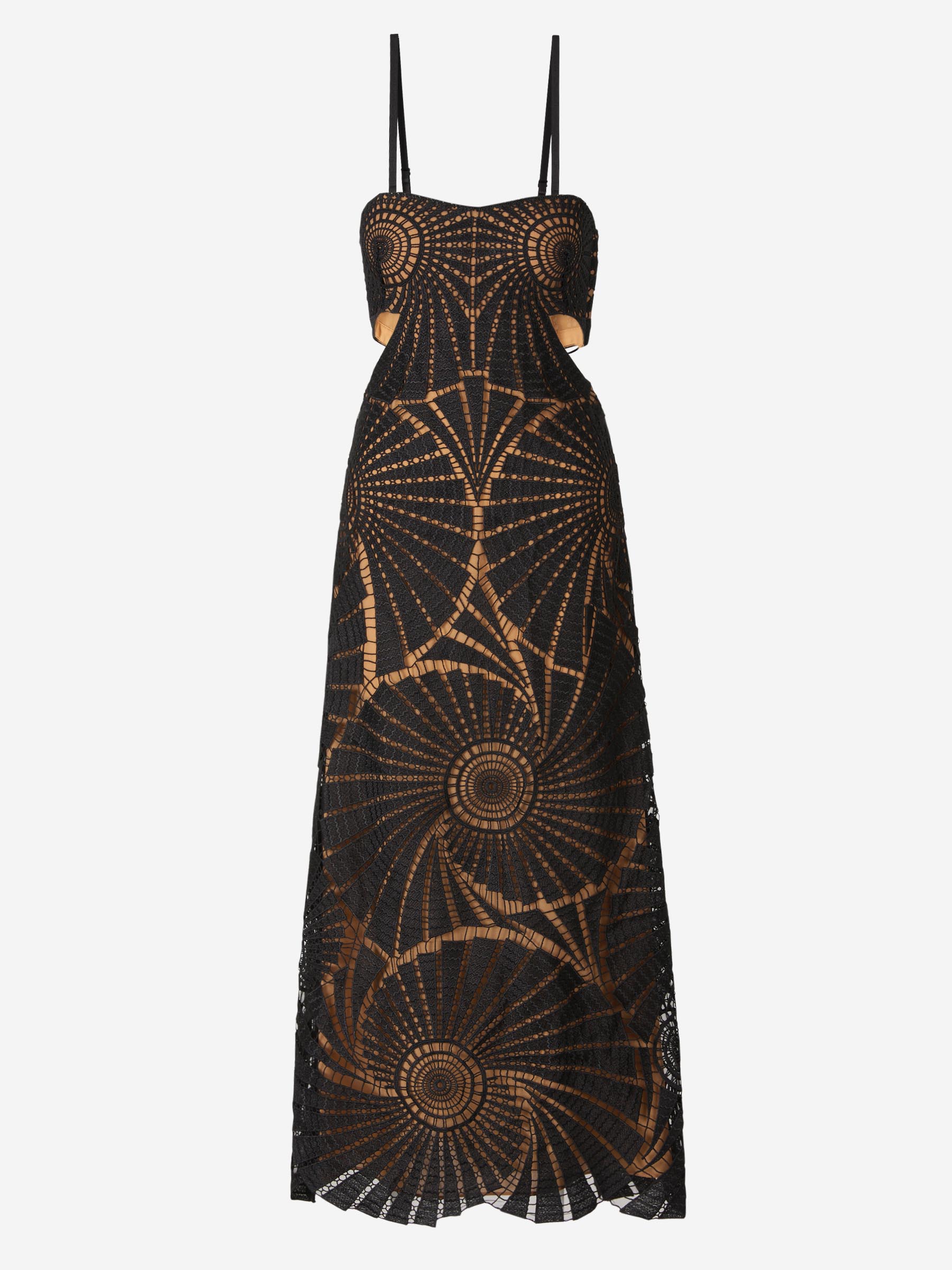 Vestido Guipur Fosil