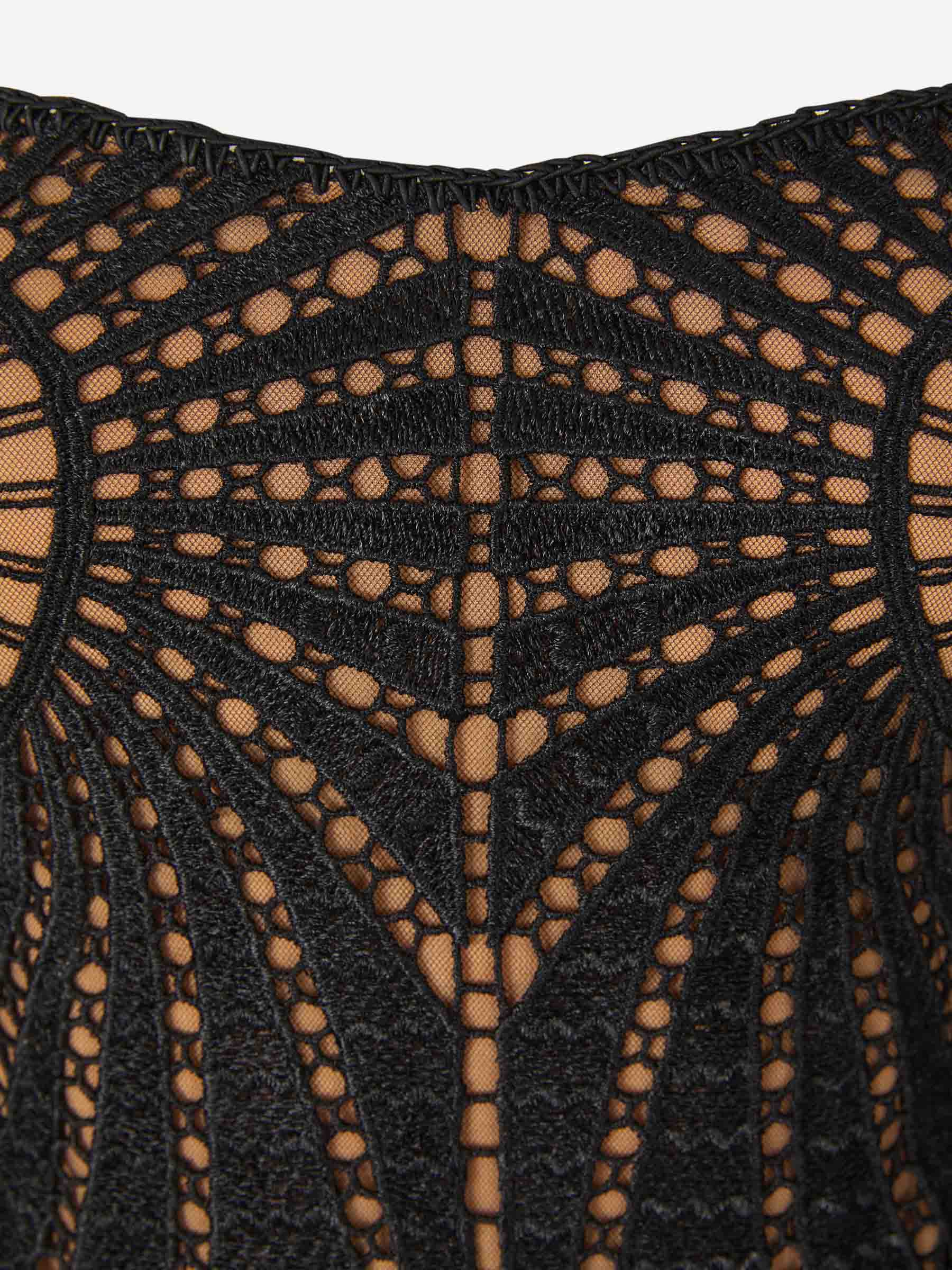 Vestido Guipur Fosil - Imagen 3