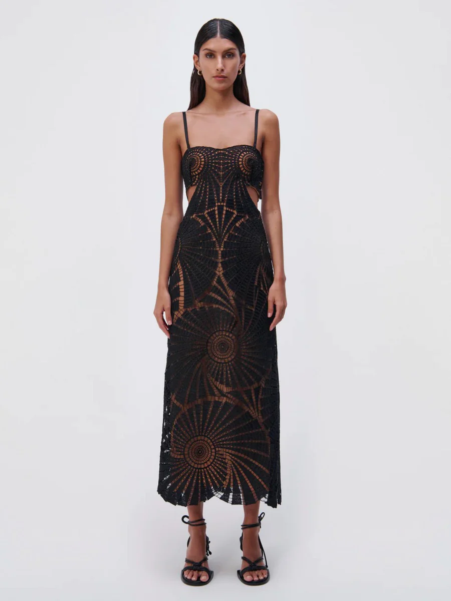 Vestido Guipur Fosil - Imagen 5