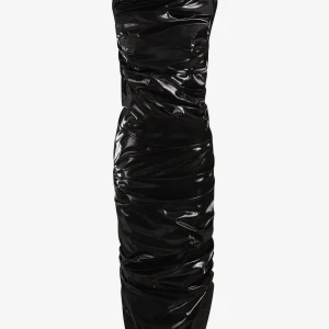 Vestido Midi Laminado