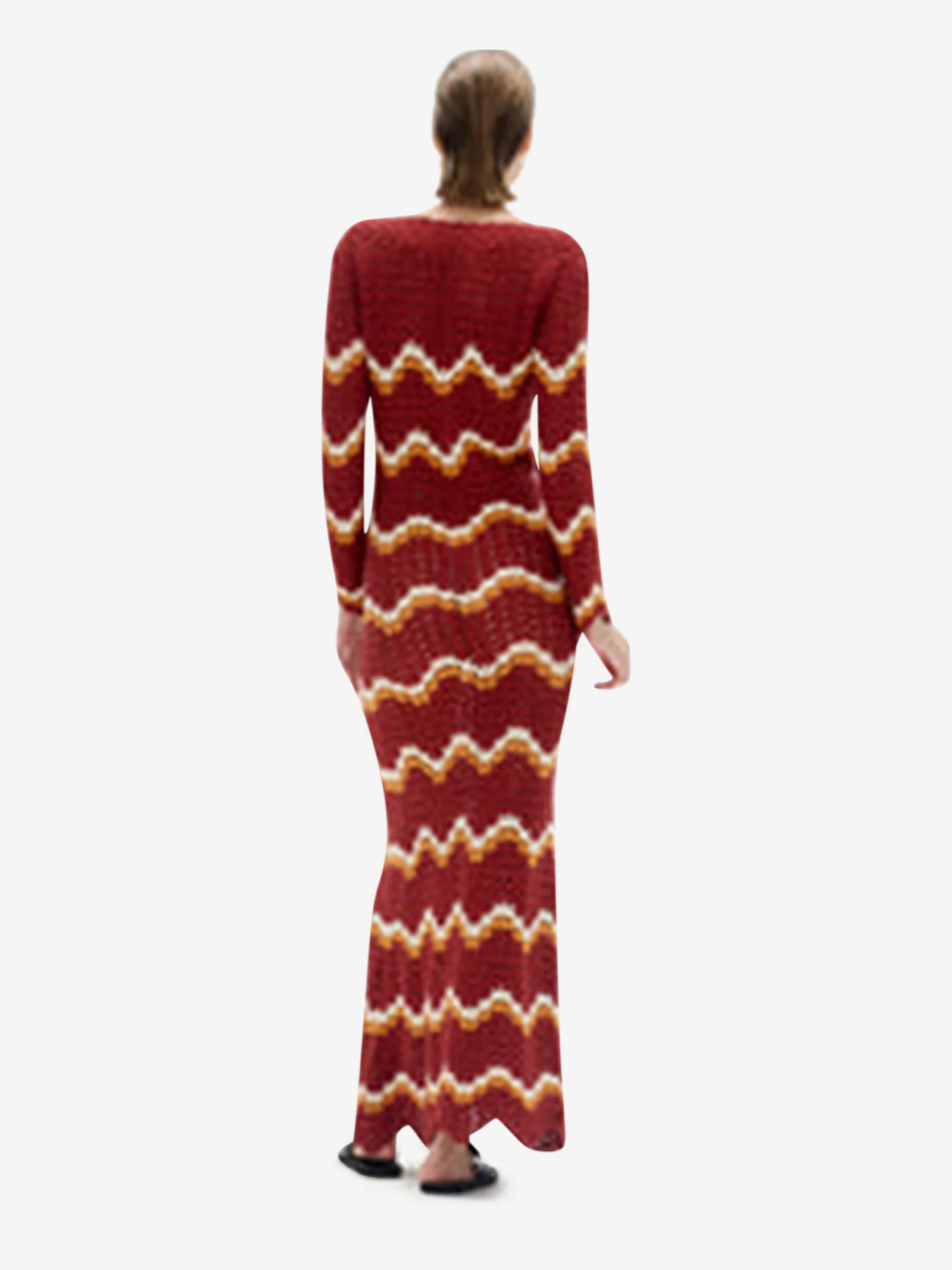Vestido Maxi Sumac Crochet - Imagen 3