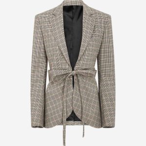 Blazer Entallada Lana