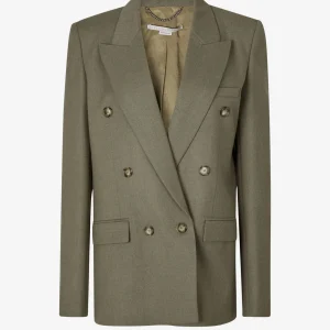 Blazer Lana Doble Botonadura