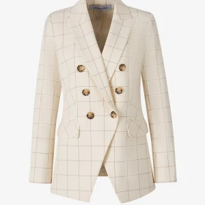 Blazer Charleston Motivo Cuadros