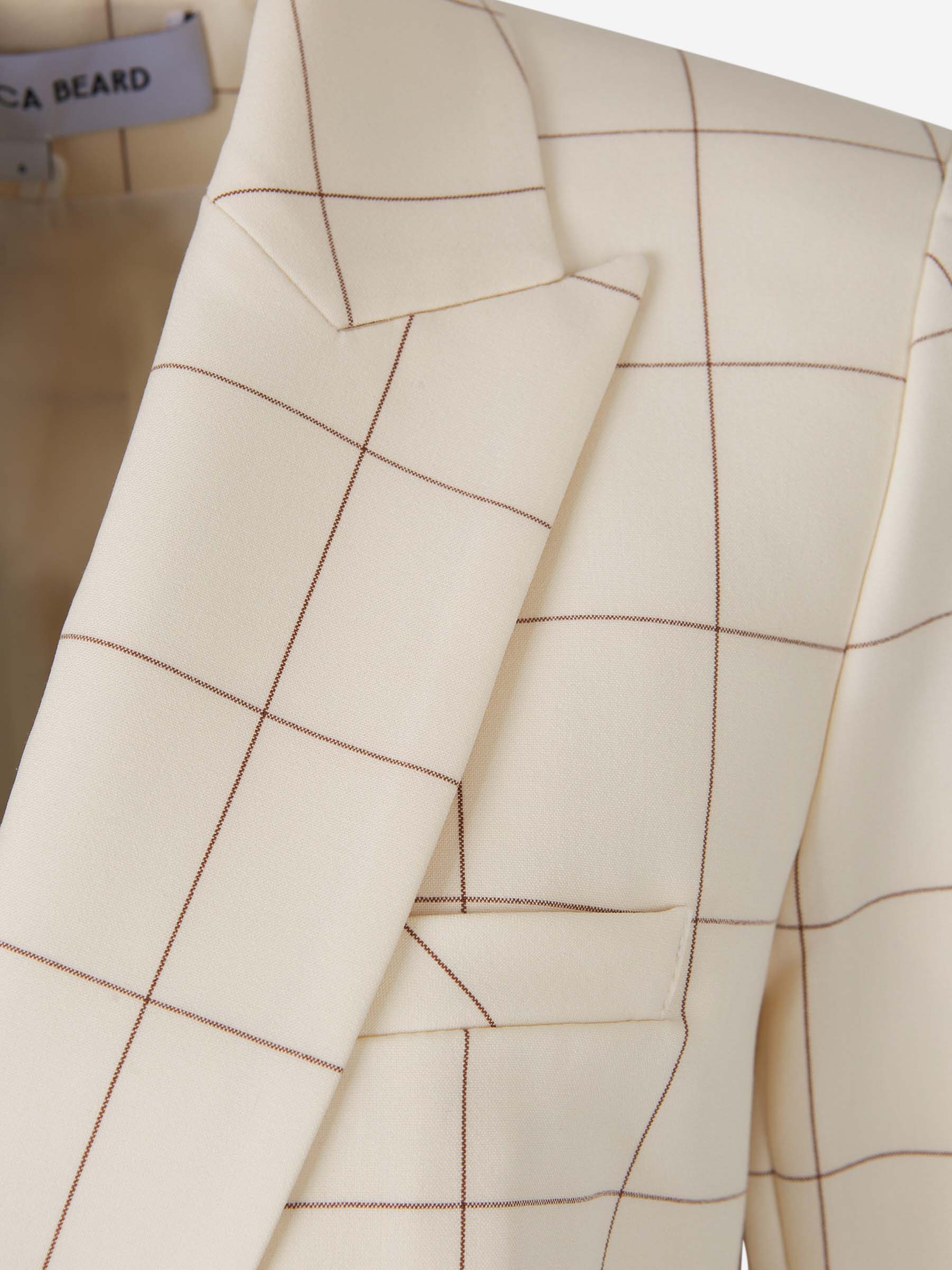 Blazer Charleston Motivo Cuadros - Imagen 3