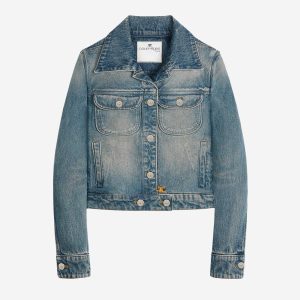 Chaqueta Cropped Denim