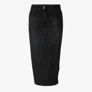 Falda Midi Asimétrica