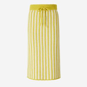 Falda Midi Tricot