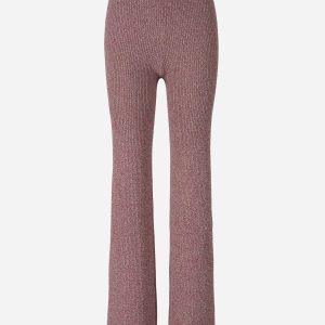 Pantalones Melange Acampanados