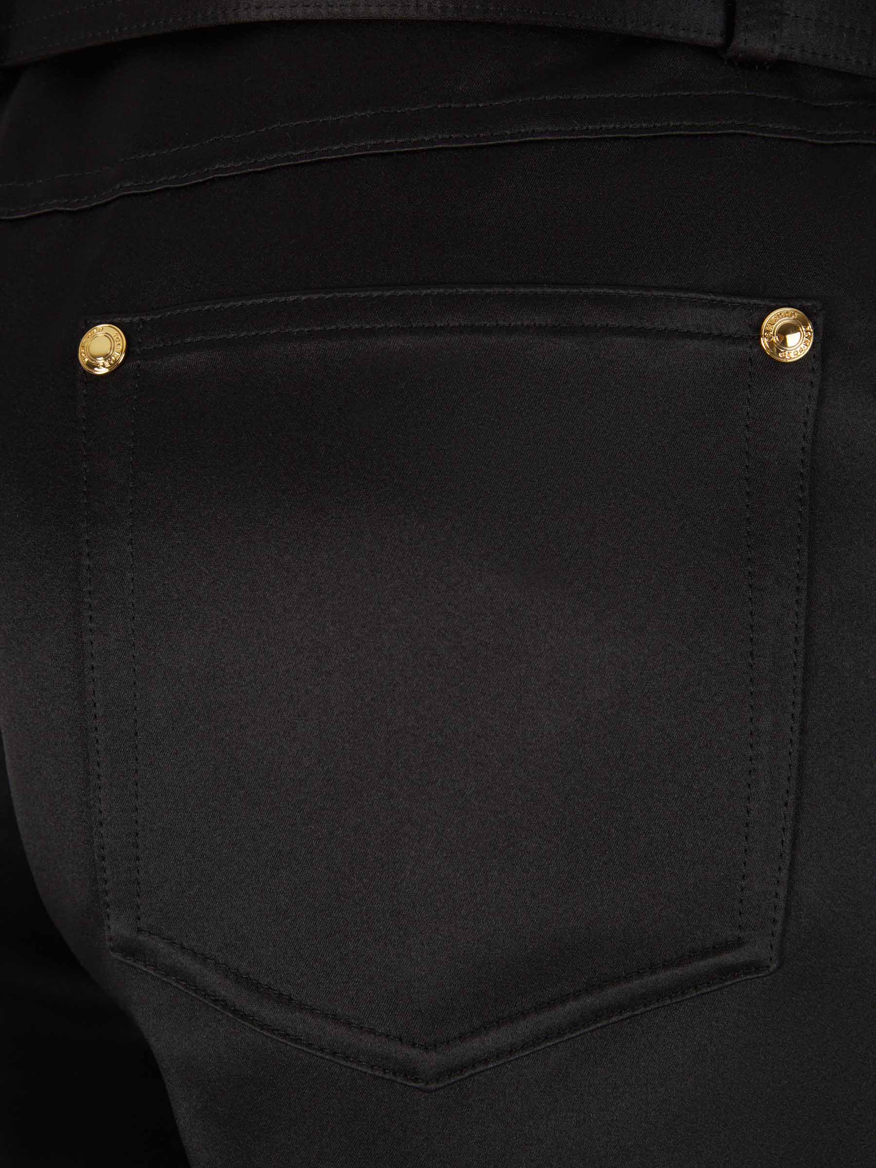 Pantalones Seda Cinturón - Imagen 4