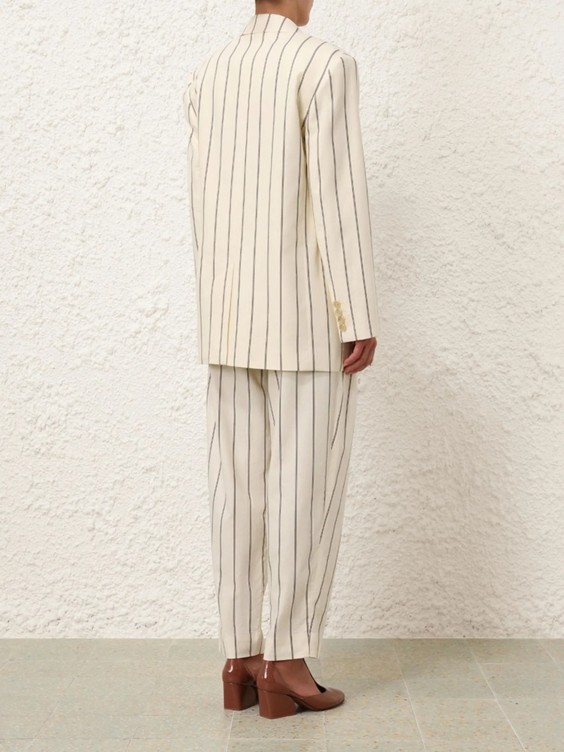 Pantalones Rayas Barrel - Imagen 4