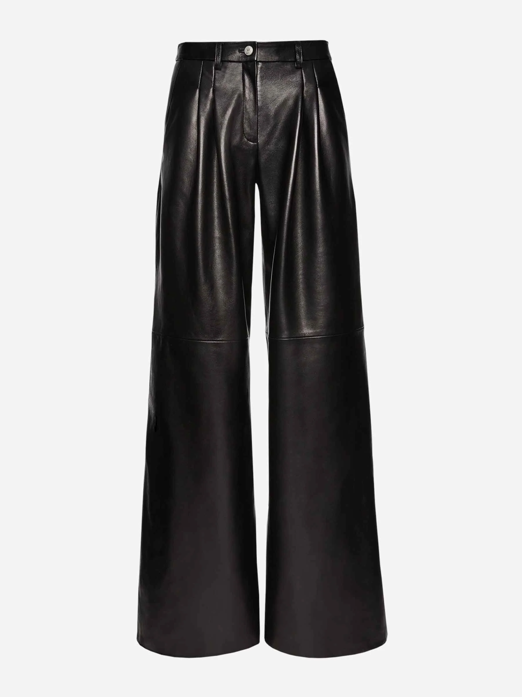 Pantalones Cuero Entallados