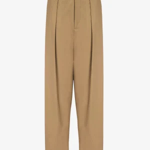 Pantalones Plisado Algodón