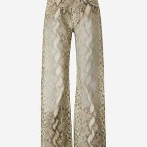 Pantalones Denim Estampados