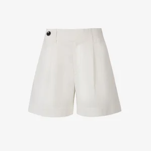 Shorts Algodón Y Lino