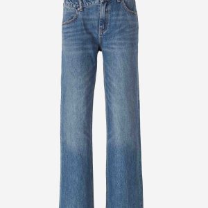 Jeans Encaje Asimétrica