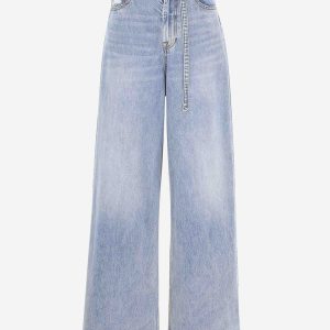 Jeans Wide Leg Illuminate