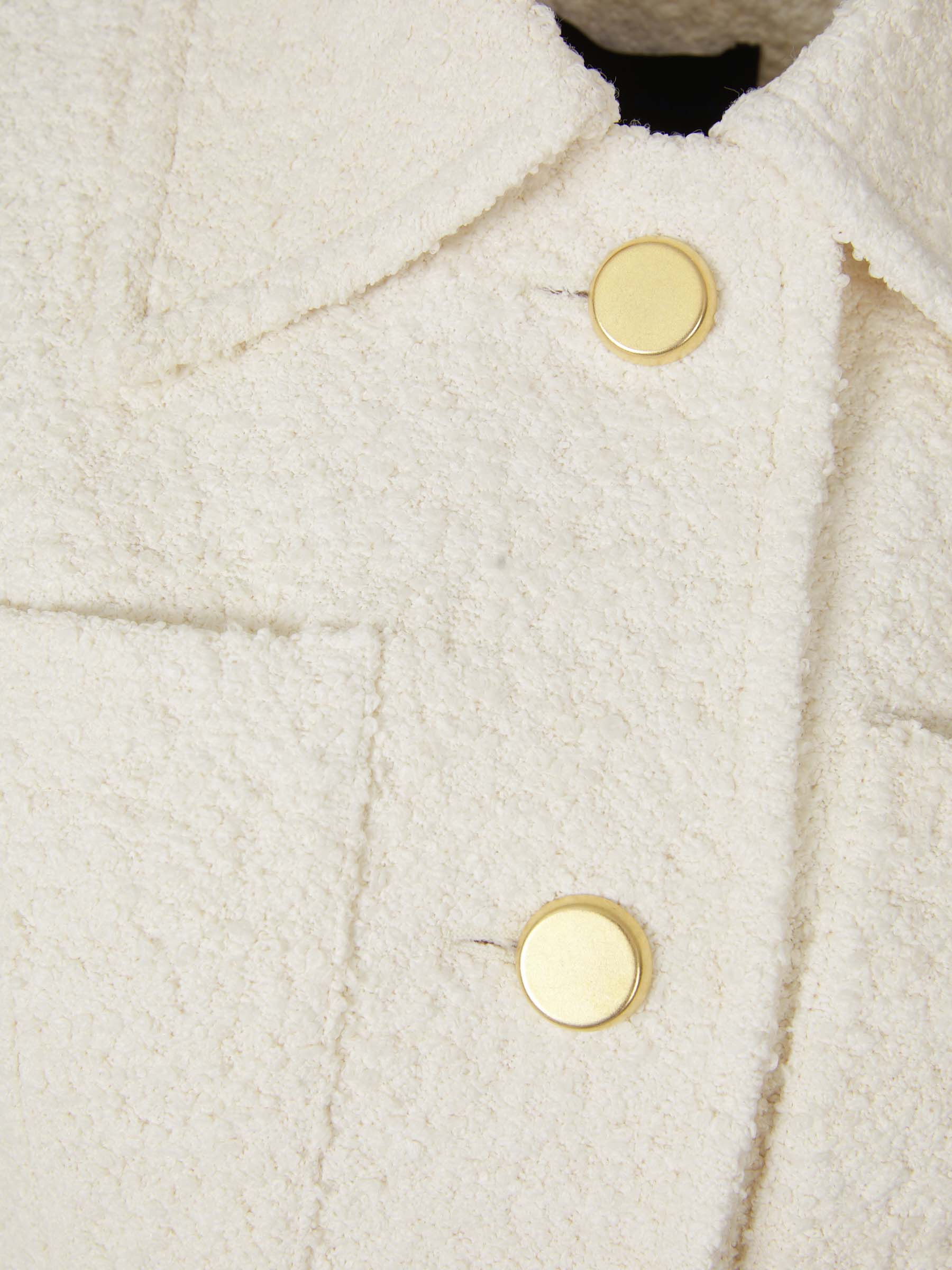 Abrigo Tweed Botones - Imagen 3