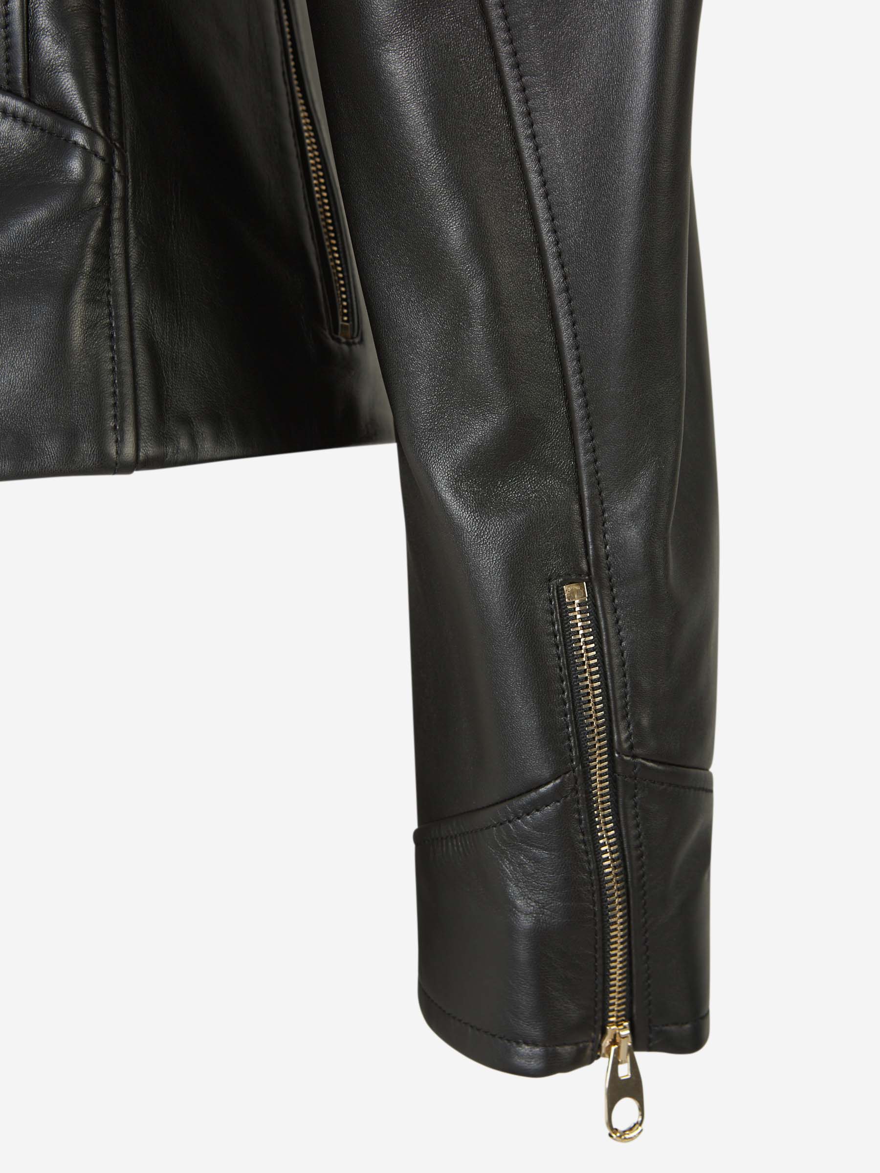 Cazadora Cuero Biker - Imagen 4