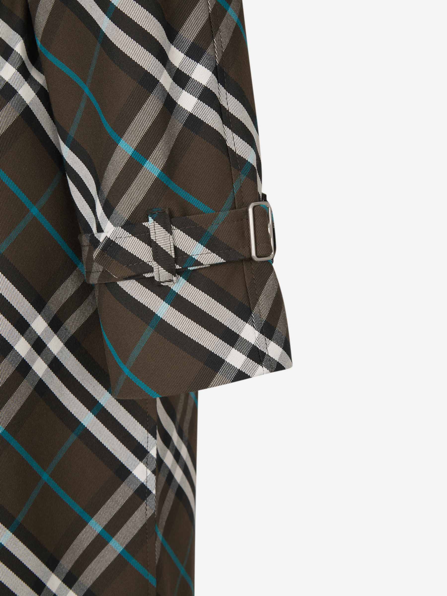 Gabardina Motivo Cuadros - Imagen 6