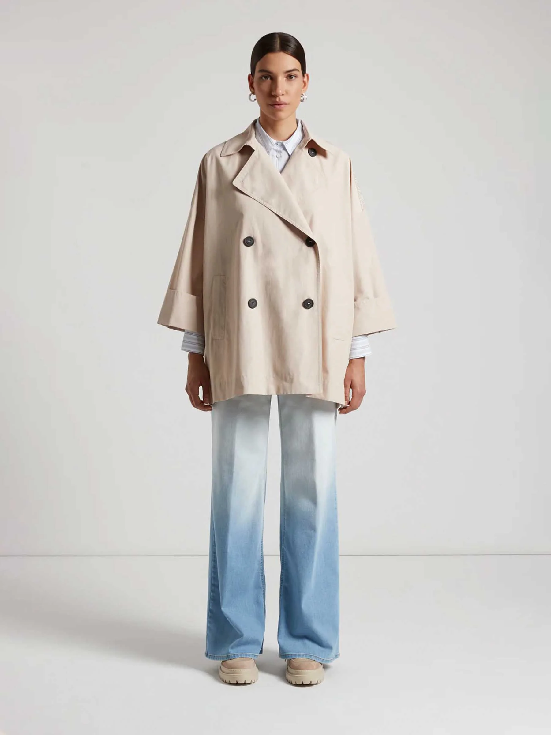 Gabardina Doble Cruce