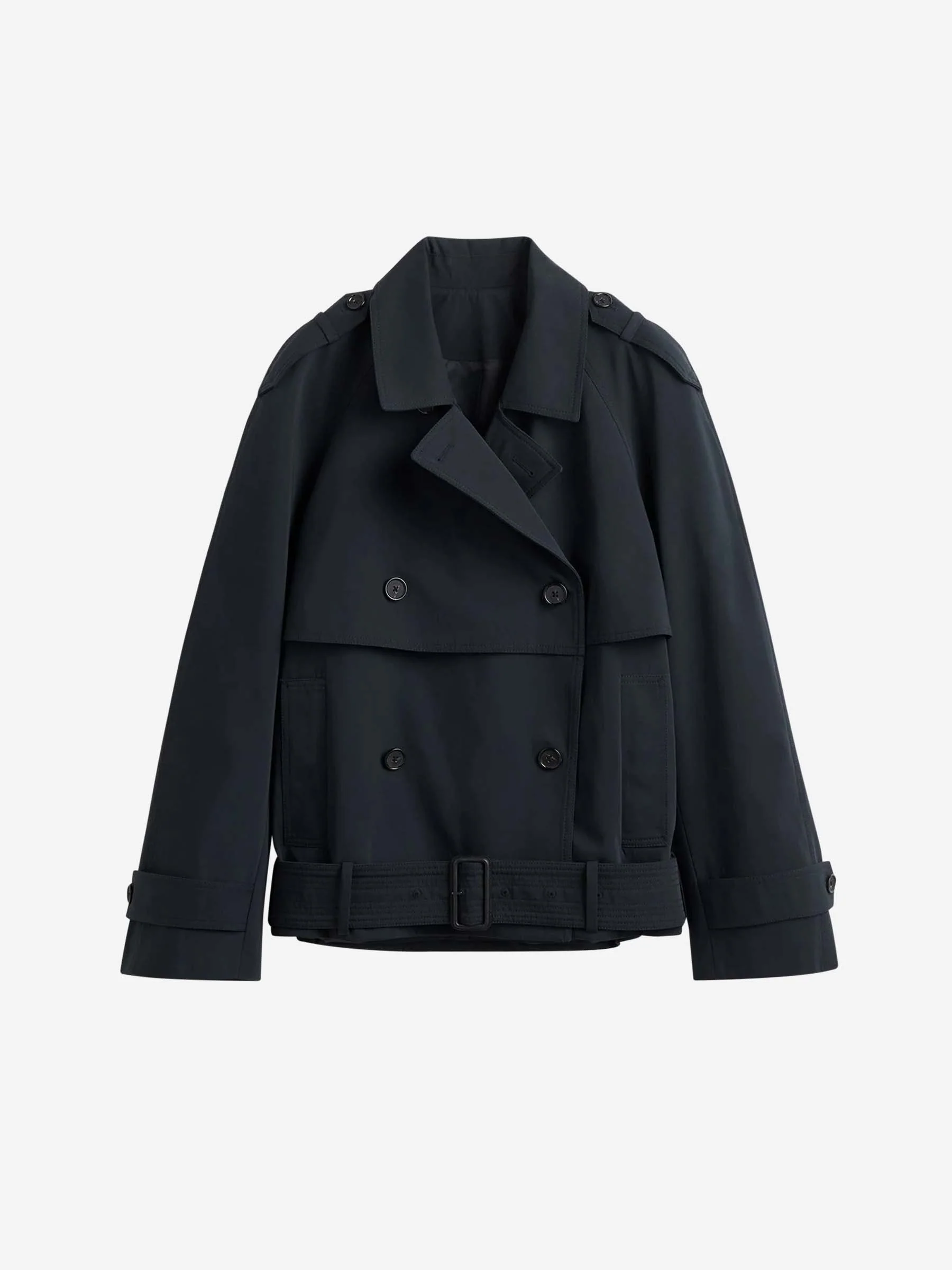 Gabardina Corta Algodón