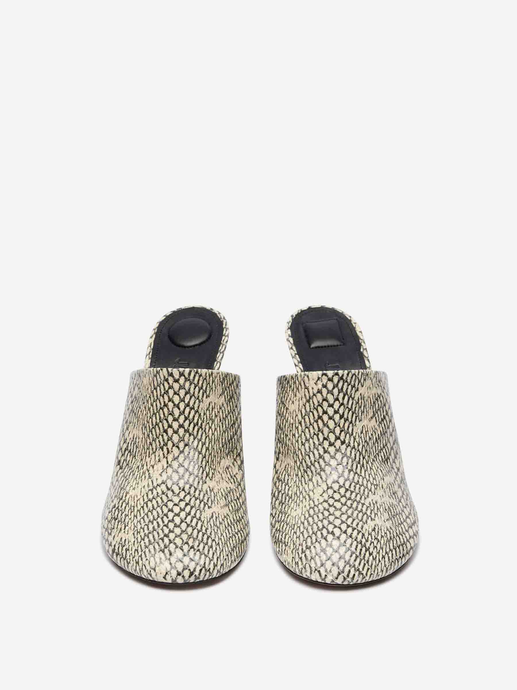 Mules Tacón Bisou - Imagen 3