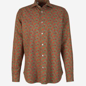 Camisa Algodón Estampada