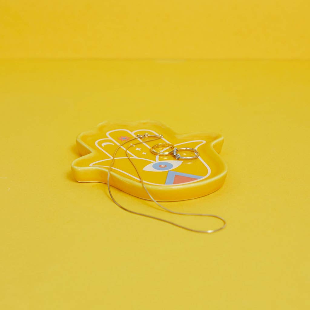 Porta incienso Lucky Hand amarillo - Imagen 5