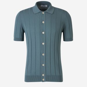 Polo Abierto Acanalado