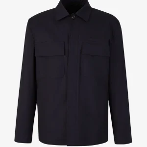 Sobrecamisa Algodón Bolsillos