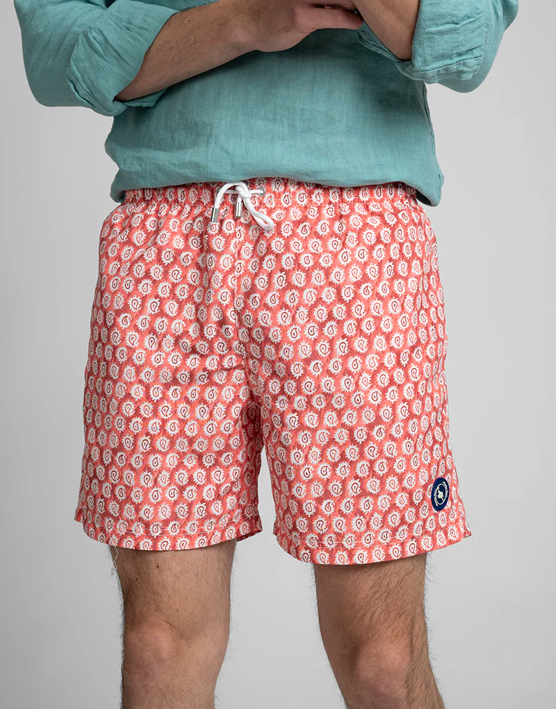 Bañador cachemir coral