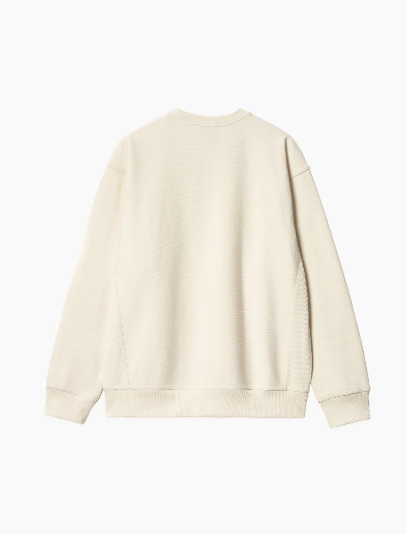 Sudadera American Script - natural - Imagen 3