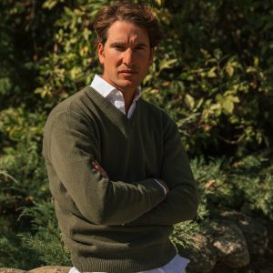 The Lambswool Pico Verde Oliva