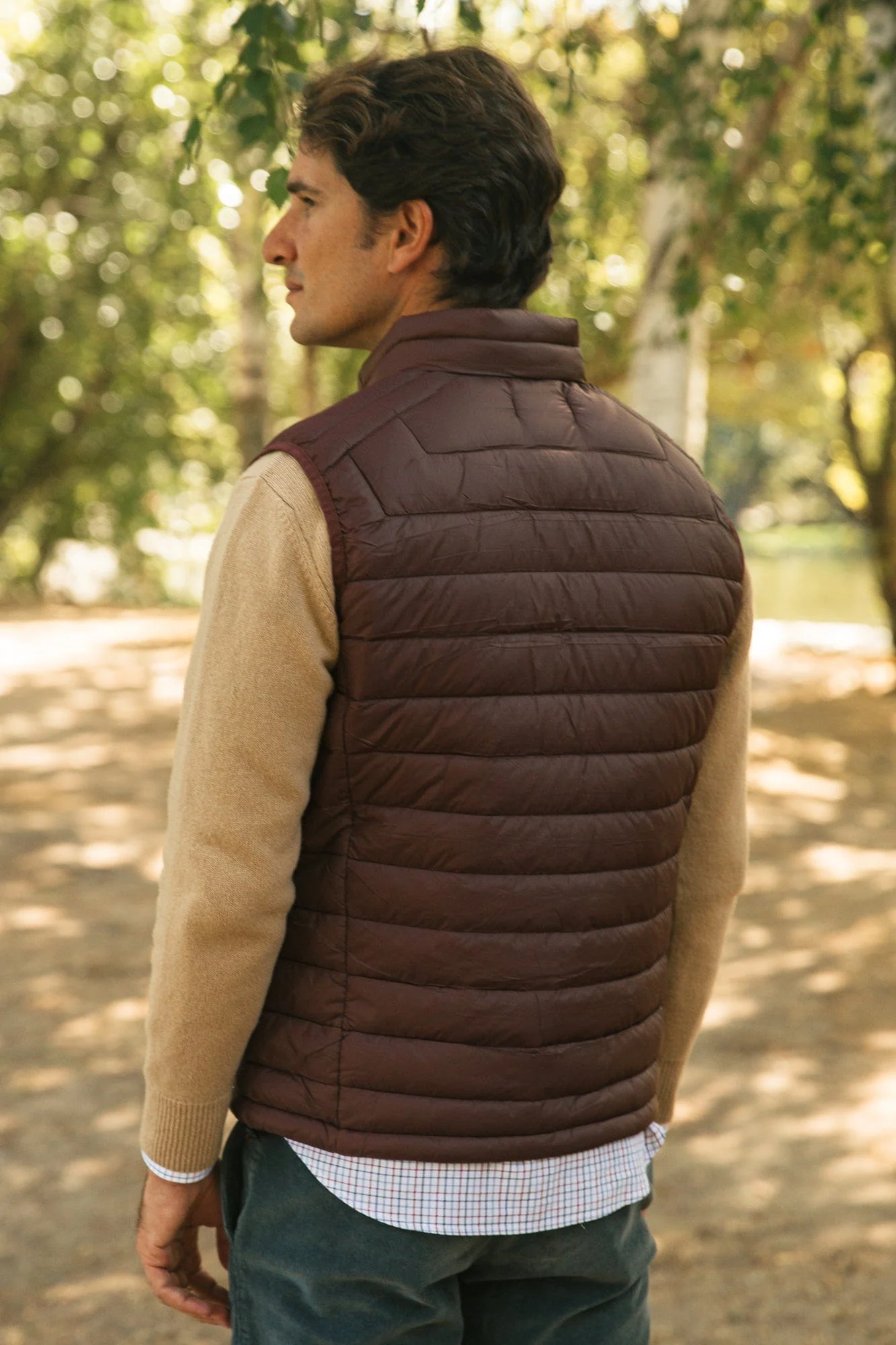 The Chaleco Acolchado Grana - Imagen 3